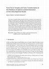 Research paper thumbnail of From Tea to Temples and Texts: Transformation of the Interfaces of Upland-Lowland Interaction on the China-Myanmar Border