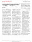 Research paper thumbnail of Neuroinflammation in fibromyalgia and CRPS is multifactorial