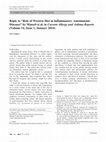 Research paper thumbnail of Reply to "role of Western diet in inflammatory autoimmune diseases" by Manzel et al. In current allergy and asthma reports (volume 14, issue 1, January 2014)