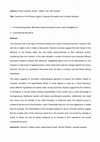 Research paper thumbnail of Centurions in the Roman Legion: Computer Simulation and Complex Systems