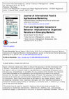 Research paper thumbnail of Fruit and Vegetable Consumers’ Behavior: Implications for Organized Retailers in Emerging Markets