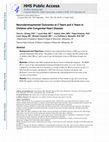 Research paper thumbnail of Neurodevelopmental outcomes at 2 and 4 years in children with congenital heart disease