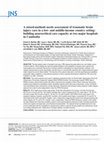 Research paper thumbnail of A mixed-methods needs assessment of traumatic brain injury care in a low- and middle-income country setting: building neurocritical care capacity at two major hospitals in Cambodia