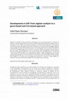 Research paper thumbnail of Developments in ESP: from register analysis to a genre-based and CLIL-based approach