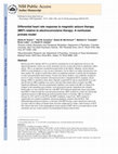 Research paper thumbnail of Differential heart rate response to magnetic seizure therapy (MST) relative to electroconvulsive therapy: A nonhuman primate model