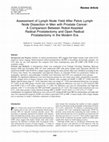 Research paper thumbnail of Assessment of Lymph Node Yield After Pelvic Lymph Node Dissection in Men with Prostate Cancer: A Comparison Between Robot-Assisted Radical Prostatectomy and Open Radical Prostatectomy in the Modern Era