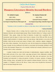 Research paper thumbnail of CALL FOR BOOK CHAPTER- Diaspora Literature: Identity beyond Borders