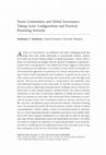 Research paper thumbnail of Norm Contestation and Global Governance: Taking Actor Configurations and Practical Reasoning Seriously