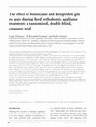 Research paper thumbnail of The effect of benzocaine and ketoprofen gels on pain during fixed orthodontic appliance treatment: a randomised, double-blind, crossover trial