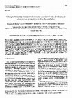 Research paper thumbnail of Changes in rapidly transported proteins associated with development of abnormal projections in the diencephalon