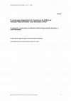 Research paper thumbnail of A diagnostic construction of Attention Deficit/Hyperactivity Disorder: a critic discussion