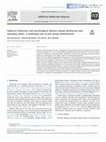 Research paper thumbnail of Addictive behaviors and psychological distress among adolescents and emerging adults: A mediating role of peer group identification