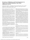 Research paper thumbnail of Adult Blindness and Visual Impairment in Nigeria 2035