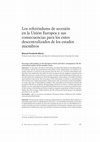 Research paper thumbnail of Los Referendums De Secesion en La Union Europea y Sus Consecuencias Para Los Entes Descentralizados De Los Estados Miembros