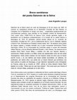 Research paper thumbnail of Breve semblanza del poeta Salomón de la Selva