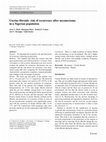 Research paper thumbnail of Uterine fibroids: risk of recurrence after myomectomy in a Nigerian population