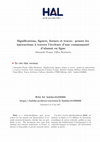 Research paper thumbnail of Significations, figures, formes et traces : penser les interactions à travers l’écriture d’une communauté d’alumni en ligne