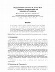 Research paper thumbnail of Diagramabilidad de sistemas de tiempo real multitarea-monoprocesador con relaciones de precedencia