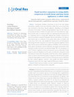 Research paper thumbnail of Rapid maxilary expansion in young adults: comparison of tooth-borne and bone-borne appliances, a cohort study