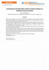 Research paper thumbnail of Estimating the Possible Effect of Belt and Road Initiative on Brazilian Economic Growth