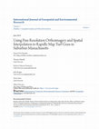 Research paper thumbnail of Using Fine Resolution Orthoimagery and Spatial Interpolation to Rapidly Map Turf Grass in Suburban Massachusetts Recommended Citation Using Fine Resolution Orthoimagery and Spatial Interpolation to Rapidly Map Turf Grass in Suburban Massachusetts