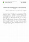 Research paper thumbnail of Comparative studies concerning the behaviour of organic pollutants in Iasi area soil