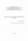 Research paper thumbnail of Controle de agenda nas negociações do TRIPS e Saúde Pública em Doha, 2001