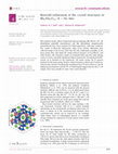 Research paper thumbnail of Rietveld refinement of the crystal structures of Rb2 XSi5O12 (X = Ni, Mn)