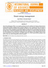 Research paper thumbnail of Smart energy management