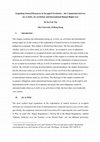 Research paper thumbnail of Extracting Natural Resources in Occupied Territories – the Conjunction between Jus in Bello, Jus ad Bellum and Human Rights Law