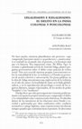 Research paper thumbnail of Legalidades e ilegalidades: el delito en la India colonial y poscolonial