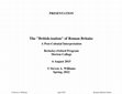 Research paper thumbnail of The "British-ization" of Roman Britain