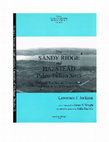 Research paper thumbnail of The Sandy Ridge and Halstead Paleo-Indian Sites University of Michigan Memoir Number