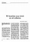 Research paper thumbnail of El hombre que vivió en el infierno