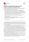 Research paper thumbnail of IFI16 and Anti-IFI16 as Novel Biomarkers for Sjoegren’s Syndrome: Preliminary Data