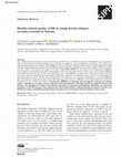 Research paper thumbnail of Health-related quality of life in young Syrian refugees recently resettled in Norway