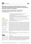 Research paper thumbnail of Mucoadhesive, Thermoreversible Hydrogel, Containing Tetracaine-Loaded Nanostructured Lipid Carriers for Topical, Intranasal Needle-Free Anesthesia