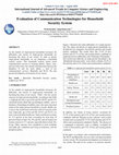 Research paper thumbnail of Evaluation of communication technologies for IEC 61850 based distribution automation system with distributed energy resources