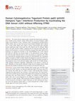 Research paper thumbnail of The human cytomegalovirus tegument protein pp65 (pUL83): a key player in innate immune evasion