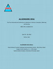 Research paper thumbnail of ALLSENSORS 2016 Committee ALLSENSORS Advisory Committee ALLSENSORS 2016 Technical Program Committee