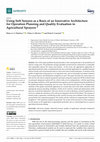 Research paper thumbnail of Using Soft Sensors as a Basis of an Innovative Architecture for Operation Planning and Quality Evaluation in Agricultural Sprayers