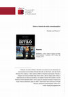 Research paper thumbnail of Sobre a História do Estilo Cinematográfico