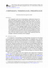 Research paper thumbnail of Corpógrafo, Terminologie, Phraséologie