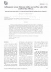 Research paper thumbnail of Anthropocene versus Holocene relative sea-level rise rates in the southern Bay of Biscay