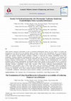 Research paper thumbnail of The Examination of Urban Road Hierarchy in Regards to Accessibility of Gathering Points in Case of Disaster