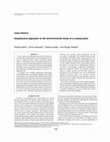 Research paper thumbnail of Geophysical approach to the environmental study of a coastal plain