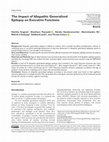 Research paper thumbnail of The Impact of Idiopathic Generalized Epilepsy on Executive Functions