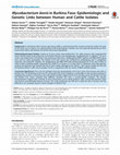 Research paper thumbnail of Mycobacterium bovis in Burkina Faso: Epidemiologic and Genetic Links between Human and Cattle Isolates