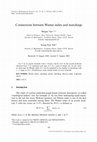 Research paper thumbnail of Connections between Wiener index and matchings