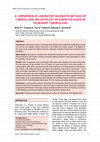 Research paper thumbnail of A Comparision of Laboratory Diagnostic Methods of Tuberculosis and Aetiology of Suspected Cases of Pulmonary Tuberculosis